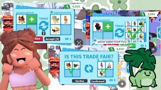 Trading LEAP FROGS on adopt me! (CRAZY OFFERS!!)