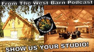 “Show Us Your Studio” - Recording Studio In Huge Barn!! Recording Studio Tour!