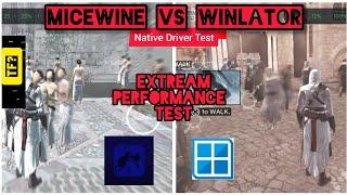 MiceWine VS Winlator - Gameplay & Extreme Performance Test [BEST WINDOWS EMULATOR ON ANDROID?]