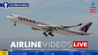 LIVE Los Angeles (LAX) Airport Plane Spotting | LIVE Plane Spotting