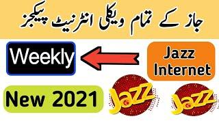 Jazz Weekly internet package 2021 | Jazz all Weekly Internet Packages |