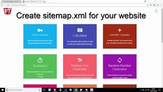 Create Sitemap Quickly and Submit to Google - Create Sitemap for ASP NET Website to submit to Google