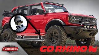 Installing the Go Rhino E1 Electric Running Boards on the 6th Gen. Ford Bronco | 2-Door & 4-Door