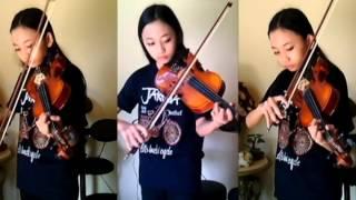 American Authors The Best Day Of My Life Violin Cover_ Aciw Alexa