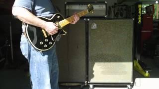 Ampeg V4 with two V2 bottoms demo