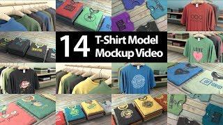 T-Shirt Model Mockup Video - After Effects Template