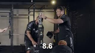 Healthspan Elite All Blacks vs Black Ferns Stack Challenge