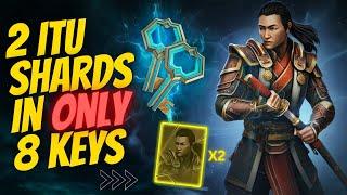 damn ! How did I get 2 itu shards in just few keys? rift keys recycling ️ || Shadow Fight 4 Arena