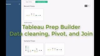 Tableau Prep - Cleaning Data
