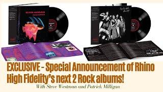 Audiophile Roundtable: EXCLUSIVE - A Special Announcement of Rhino High Fi's next 2 ROCK releases!