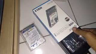 Unboxing hdd Enscloure 3.0