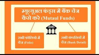 Mutual Fund Me Bank Change Kaise Kare | Sabi Folio Me Bank Account Change | SM Knowledge