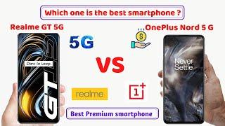 Realme GT 5G Vs Oneplus Nord - 5G + 65 Watt Fast Charger - Which one is best premium smartphone??