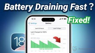 iOS18: Fix Battery Drain & Overheating Issue on iPhone - 4 Ways | Fix iOS 18 Bug