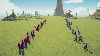 49 Samurai vs. 50 Swordsmen Who will Win? // SIMULATION