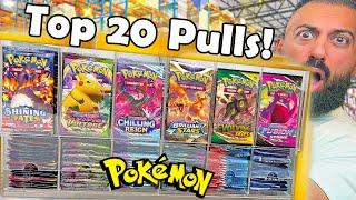 Top 20 Best Pokemon Card Pulls From THIS!