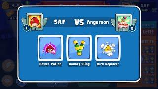 Angry Birds Friends. Star Cup Brawl! SAF vs Anderson. Passage from Sergey Fetisov