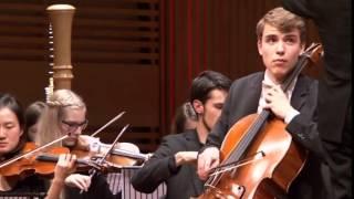 Finals National Cello Competition 2014 - Anton Spronk (1st prize) - Saint-Saëns - 3rd movement