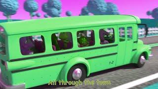 Wheels on the Bus go Round And Round Kids Song Children Cocomelon Cartoon Babies Sound Variations