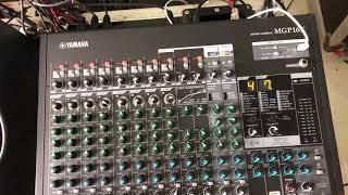 HDSD YAMAHA MGP16X: DUCKER, LEVELER TRÊN MIXER YAMAHA MGP16X