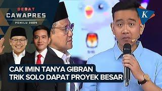 [FULL] Debat Cawapres: Cak Imin Tanya Gibran soal Tips dan Trik Kota Solo Dapat Proyek Besar