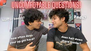 Guys answer *UNCOMFORTABLE* questions girls are too afraid to ask!!! (we kissed?)