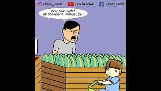 DISURUH AYAH BELI PEPAYA DI PASAR!