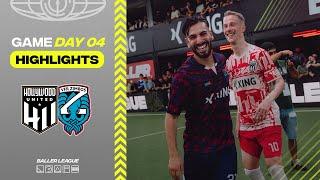 Gibt's den ersten Dreier? | Hollywood Utd vs. VfR Zimbos | Highlights Baller League | Gameday 4