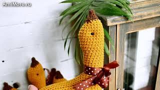 Амигуруми: схема Гусь. Игрушки вязаные крючком - Free crochet patterns.