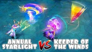 Vale Concerto of Light Annual Starlight VS Keeper of the Winds Epic Skin Comparison