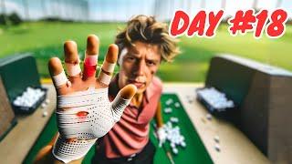 I Hit 10,000 Golf Balls in 30 Days And My 25.6 HCP Dropped By __