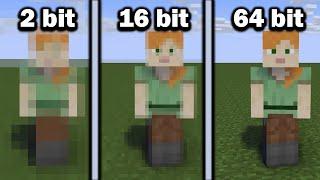 alex 1 bit 2 bit 4 bit 8 bit 16 bit 32 bit 64 bit 128 bits