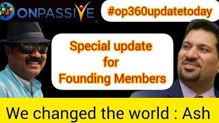 #on360updatetoday ॥ op 360 update ॥ Latest update on 360 onpassive webinar ॥ #erupdate