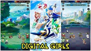 DIGITAL GIRLS: IDLE RPG | iOS | Global | First Gameplay