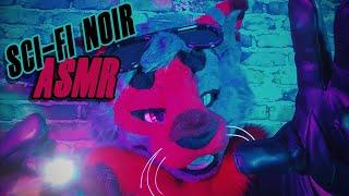 Cool Cat "Detective" Inspects & Interrogates You - A Sci-Fi Noir Furry ASMR Roleplay