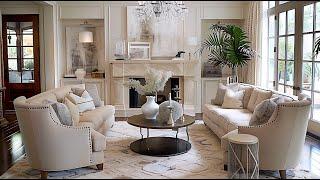 LUXURY Elegant Living Room - Interior Design Ideas - Opulent Life Style - How Rich People Live