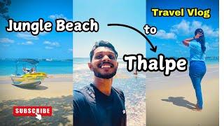 Jungle Beach | තල්පෙ Beach ගාල්ල Sinhala Travel Vlog  #travel #vlog #galle