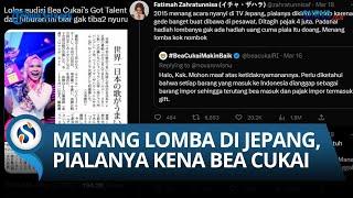 VIRAL! Sosok Fatimah Juara Lomba Nyanyi di Jepang, Ditagih Bea Cukai Bayar Pajak Syarat Ambil Piala!