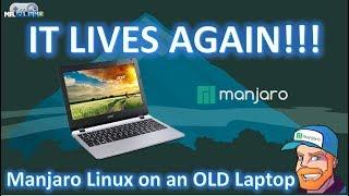 Making an old laptop useful again FOR FREE by installing Manjaro Linux