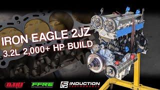 Introducing + Assembling the NEW Dart Iron Eagle 2JZ for ~2,000+ Horsepower! 3.2L Drag Race Build