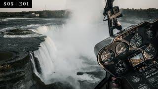 Flying Helicopter In RESTRICTED AIRSPACE Over Niagara Falls