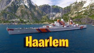 Meet The Haarlem! Tier 7 Dutch Cruiser in World of Warships Legends!