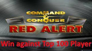 Command and Conquer Red Alert Remastered Quickmatch (first win against ranked top 100 player)