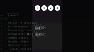 How Is Box Reflect Glowing Icon Effect With HTML/CSS Code Shorts