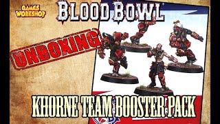 Blood Bowl / Khorne Team Booster Pack  / Unboxing