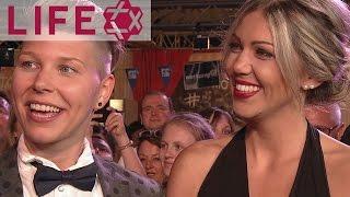 Virginia Ernst & Dorothea Prinz auf dem Life Ball 2017 | Magenta Carpet