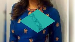 Top 30 letest neck design best color combination //uzma fashion collection