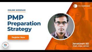 PMP Preparation Strategy in 2021 | Techcanvass Webinars