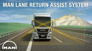 The MAN Lane Return Assist System for a safer drive | MAN Truck & Bus