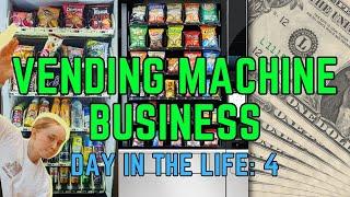 Vending Machine Business Owner| Day In The Life Part 4